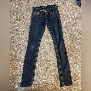 Big Star Dark Blue Women's Skinny Jeans